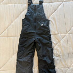 Arctix Kids Black Insulated Overalls
